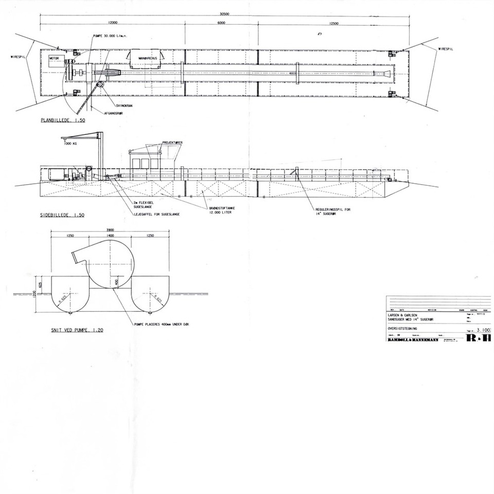 Larsen & Carlsen 28 m Sand Dredger - Друга техника: снимка 5 Larsen & Carlsen 28 m Sand Dredger - Друга техника: снимка 5