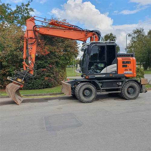 Hitachi ZX145 WT-6 - Колесен багер: снимка 2 Hitachi ZX145 WT-6 - Колесен багер: снимка 2