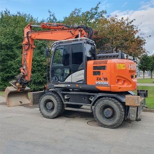 Hitachi ZX145 WT-6 - Колесен багер: снимка 1 Hitachi ZX145 WT-6 - Колесен багер: снимка 1