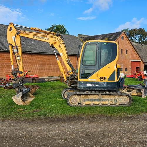 Hyundai Robex 60CR-9A - Мини багер: снимка 2 Hyundai Robex 60CR-9A - Мини багер: снимка 2