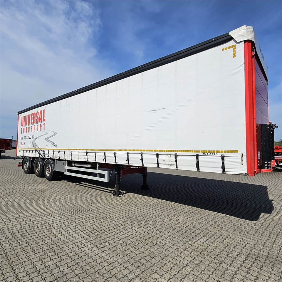 Kel-Berg D100v/xl - Брезентово полуремарке: снимка 1 Kel-Berg D100v/xl - Брезентово полуремарке: снимка 1