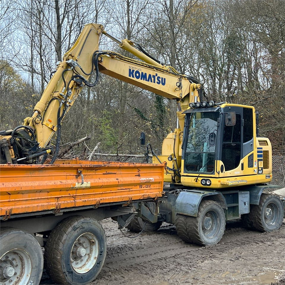 Komatsu PW148-10 - Колесен багер: снимка 3 Komatsu PW148-10 - Колесен багер: снимка 3