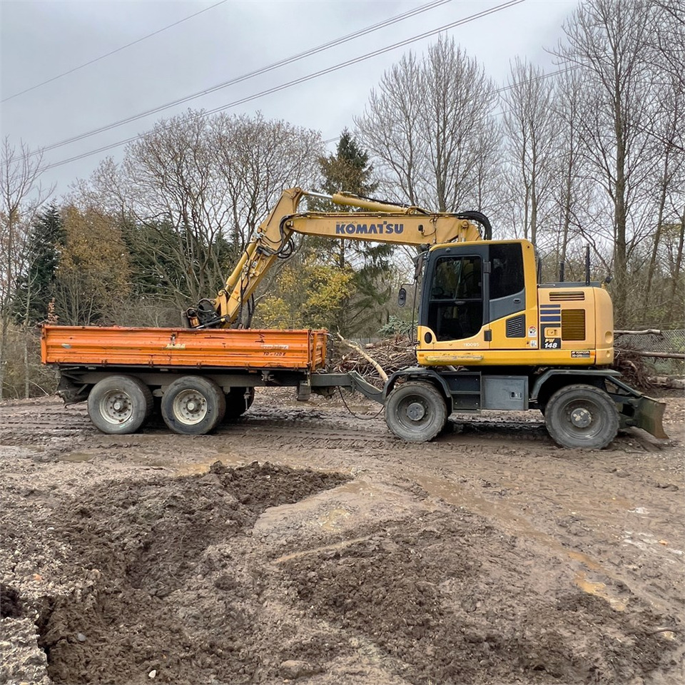 Komatsu PW148-10 - Колесен багер: снимка 5 Komatsu PW148-10 - Колесен багер: снимка 5