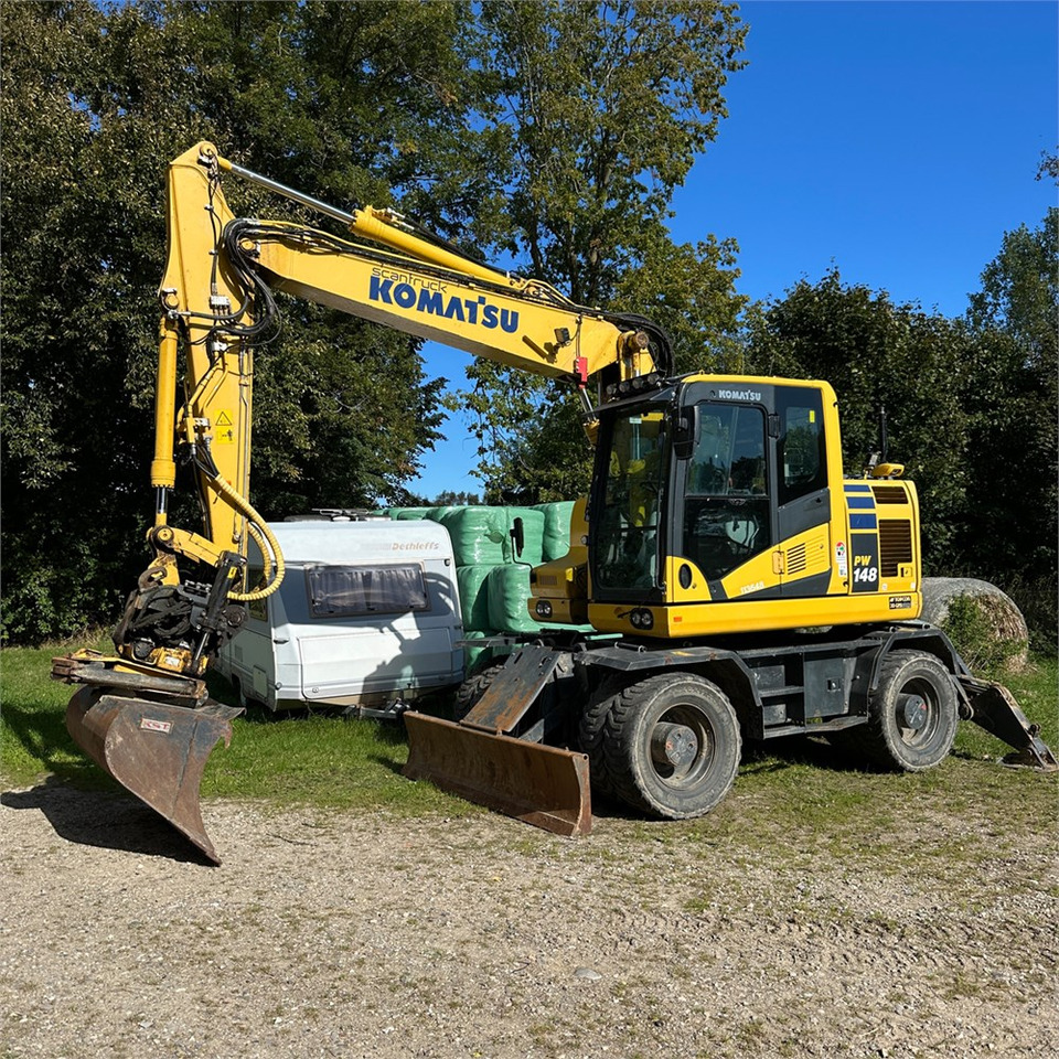 Komatsu PW148-11 - Колесен багер: снимка 3 Komatsu PW148-11 - Колесен багер: снимка 3