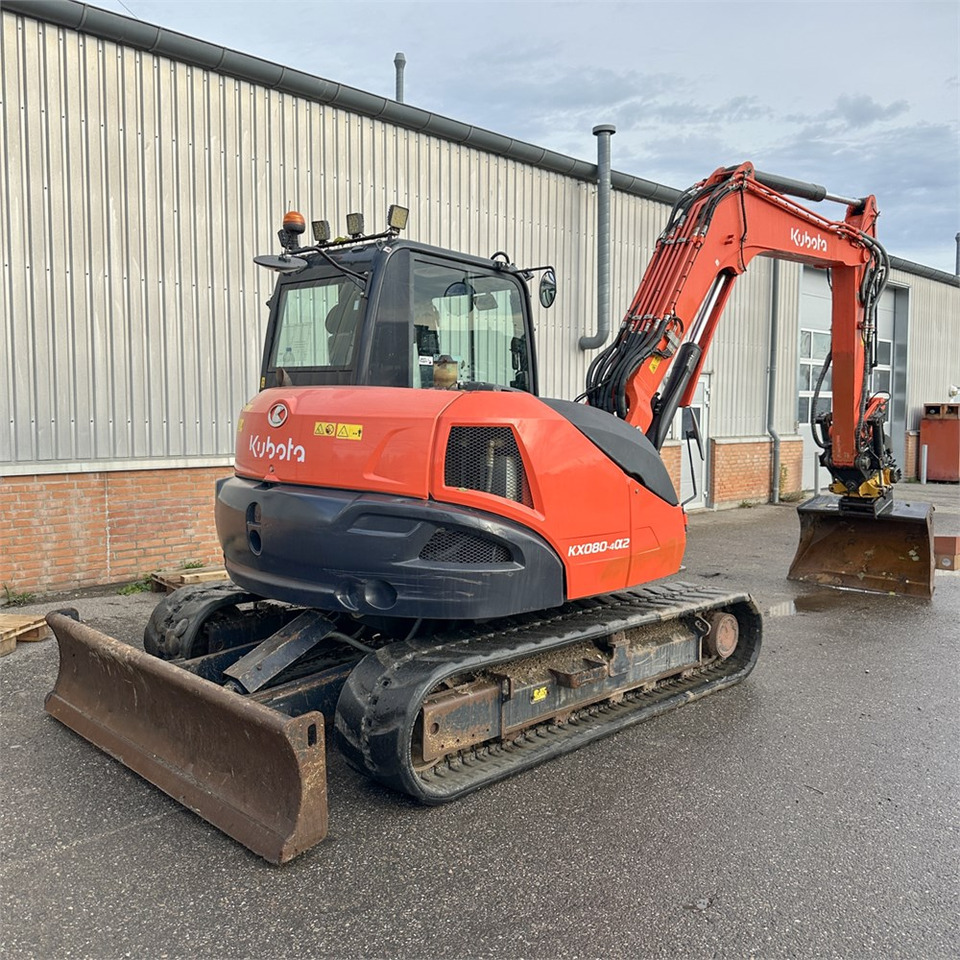 Kubota KX080-4 A2 - Мини багер: снимка 5 Kubota KX080-4 A2 - Мини багер: снимка 5
