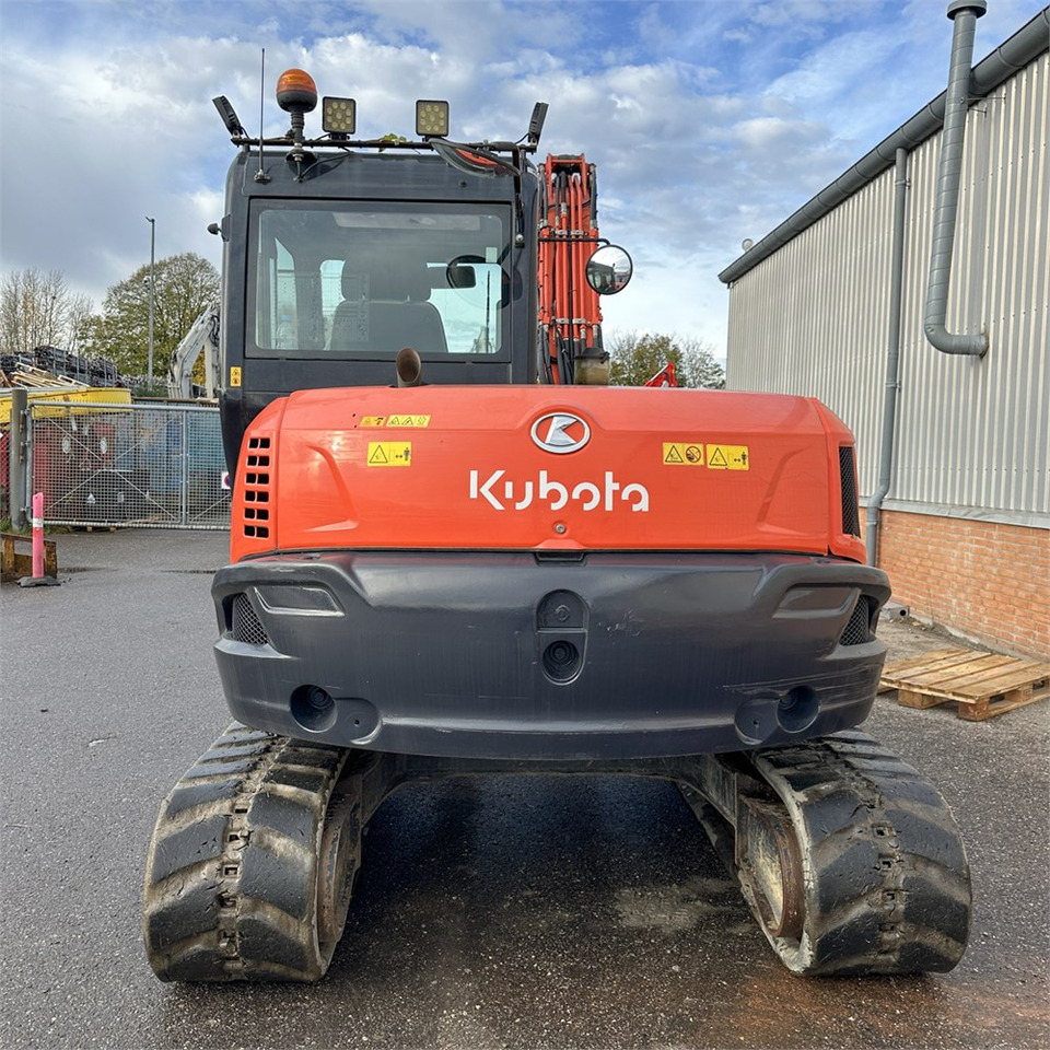 Kubota KX080-4 A2 - Мини багер: снимка 4 Kubota KX080-4 A2 - Мини багер: снимка 4