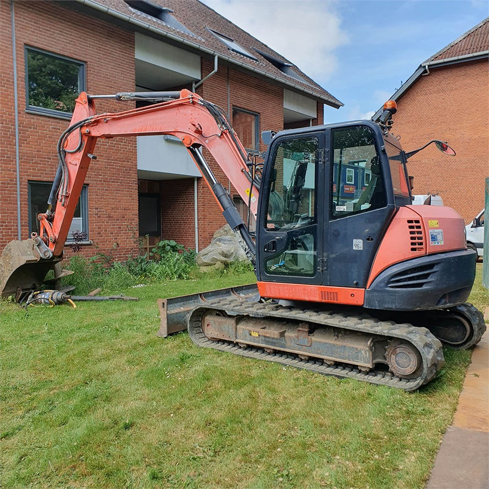 Kubota Kubota KX080-4 - Мини багер: снимка 1 Kubota Kubota KX080-4 - Мини багер: снимка 1