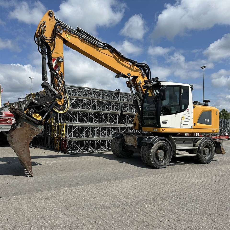 Liebherr A 918 Litronic - Колесен багер: снимка 1 Liebherr A 918 Litronic - Колесен багер: снимка 1
