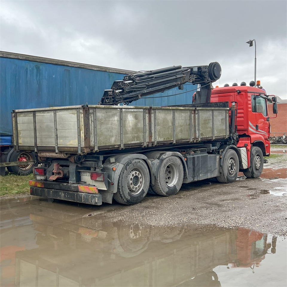 MAN TGA 8x4 Hydrodrive - Самосвал камион, Камион с кран: снимка 4 MAN TGA 8x4 Hydrodrive - Самосвал камион, Камион с кран: снимка 4