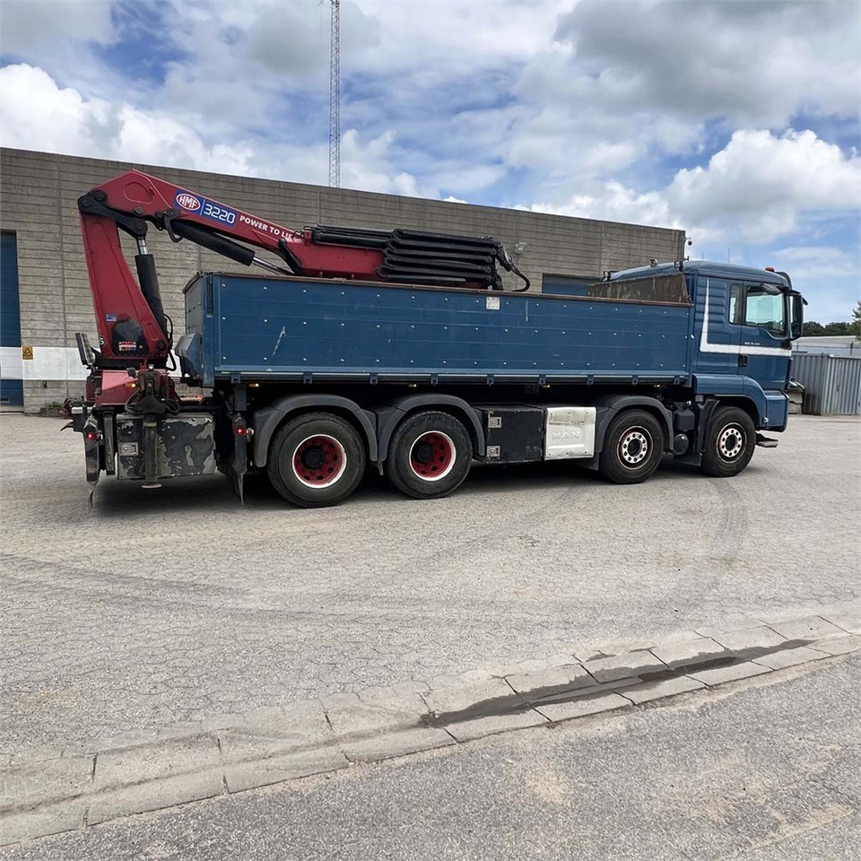 MAN TGS 35.510 8x4 BL - Камион с кран, Бордови камион: снимка 3 MAN TGS 35.510 8x4 BL - Камион с кран, Бордови камион: снимка 3