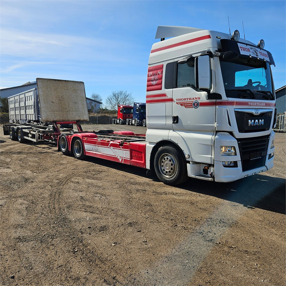 MAN TGX - Контейнеровоз/ Сменна каросерия камион: снимка 1 MAN TGX - Контейнеровоз/ Сменна каросерия камион: снимка 1
