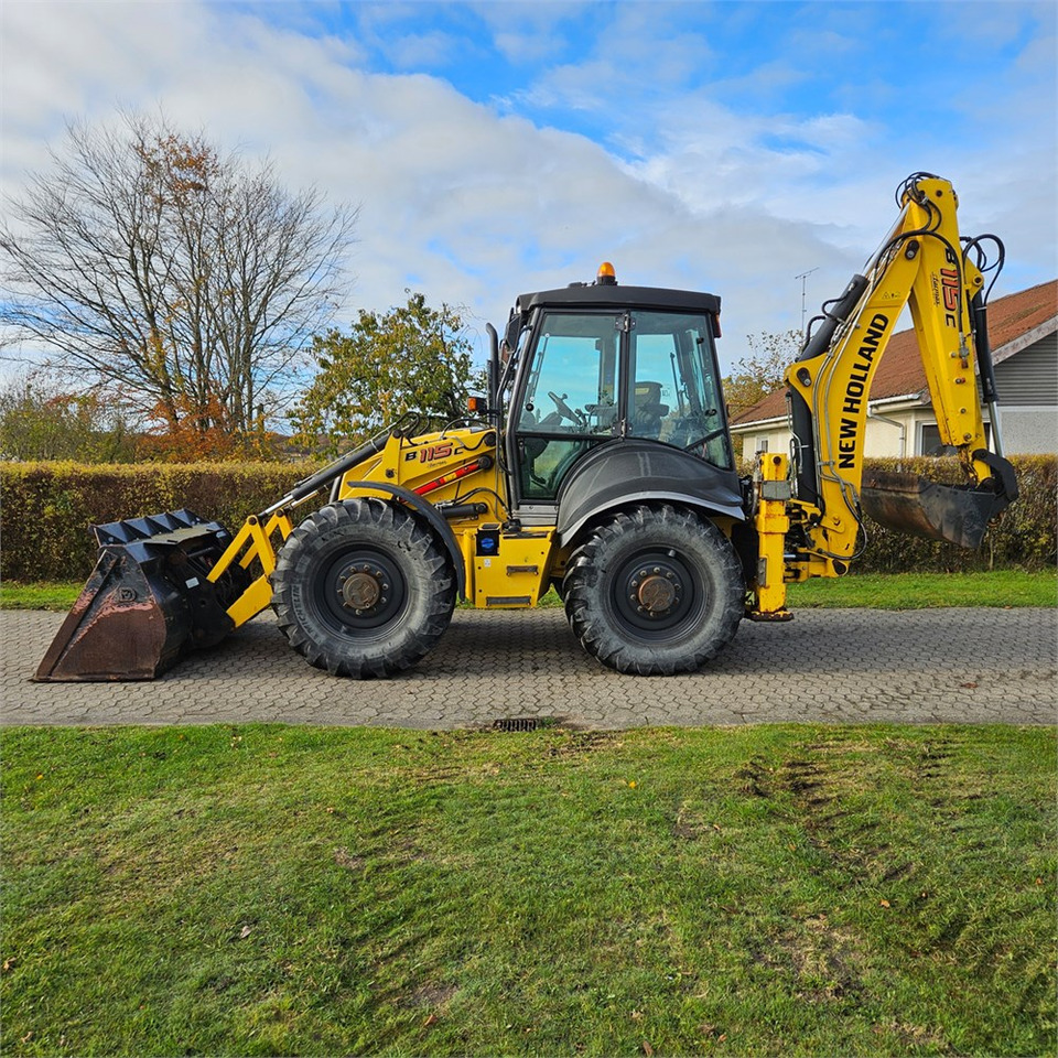 New Holland B115 C - Багер-товарач: снимка 4 New Holland B115 C - Багер-товарач: снимка 4