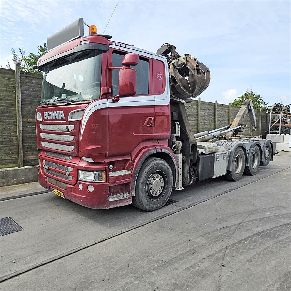 Scania R 500 - Мултилифт с кука камион, Камион с кран: снимка 1 Scania R 500 - Мултилифт с кука камион, Камион с кран: снимка 1