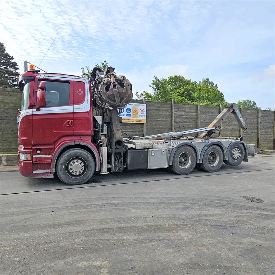 Scania R 500 - Мултилифт с кука камион, Камион с кран: снимка 3 Scania R 500 - Мултилифт с кука камион, Камион с кран: снимка 3