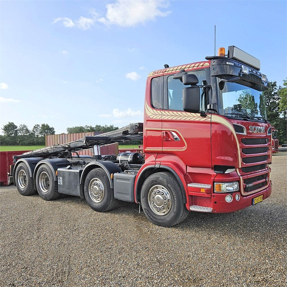 Scania R500 - Камион с кабелна система: снимка 1 Scania R500 - Камион с кабелна система: снимка 1