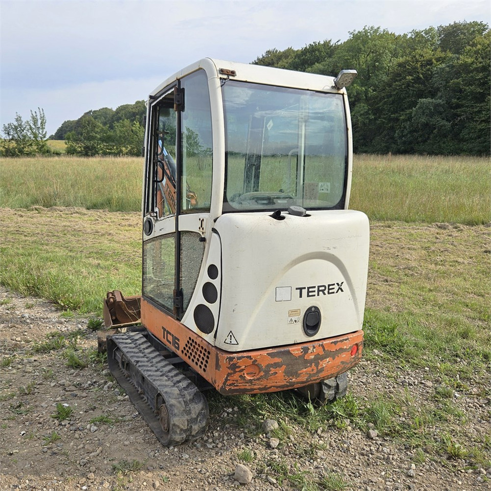 Terex TC16 - Мини багер: снимка 4 Terex TC16 - Мини багер: снимка 4