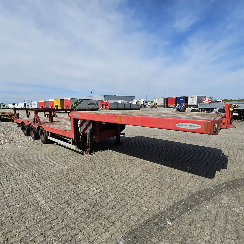Trailerpartner Unknown - Бордово полуремарке/ Платформа: снимка 1 Trailerpartner Unknown - Бордово полуремарке/ Платформа: снимка 1