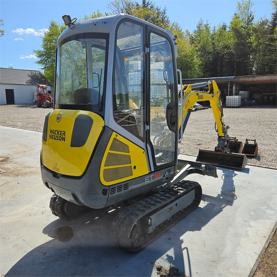 Wacker Neuson ET18 - Мини багер: снимка 5 Wacker Neuson ET18 - Мини багер: снимка 5
