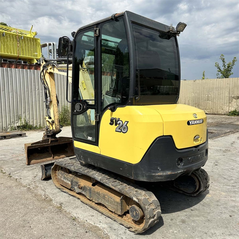 Yanmar SV26 - Мини багер: снимка 3 Yanmar SV26 - Мини багер: снимка 3