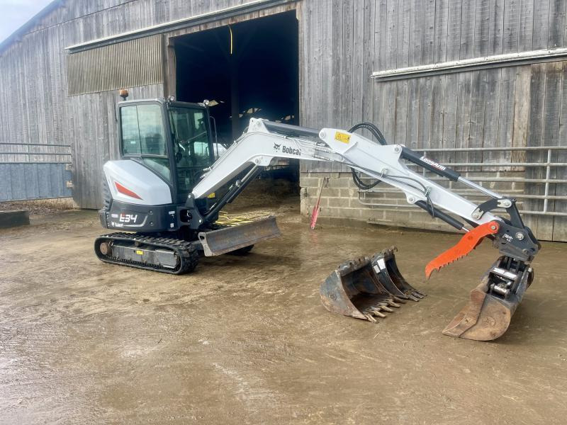 Bobcat E 34 - Мини багер: снимка 1 Bobcat E 34 - Мини багер: снимка 1