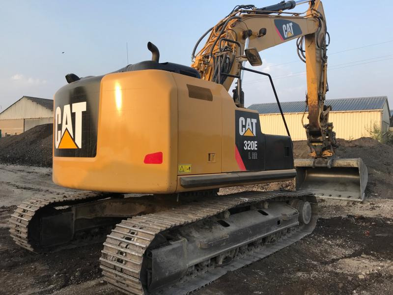 Верижен багер Caterpillar 320E LRR: снимка 8