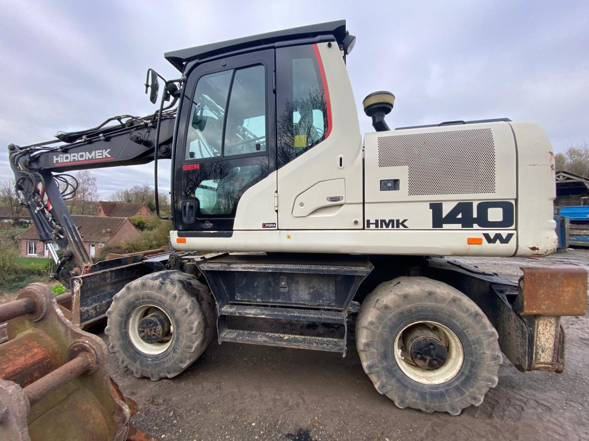 Hidromek HMK 140W-3B - Колесен багер: снимка 1 Hidromek HMK 140W-3B - Колесен багер: снимка 1