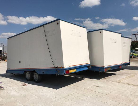 JCR ROULOTTE DE CHANTIER 2 ESSIEUX - Жилищен контейнер: снимка 1 JCR ROULOTTE DE CHANTIER 2 ESSIEUX - Жилищен контейнер: снимка 1