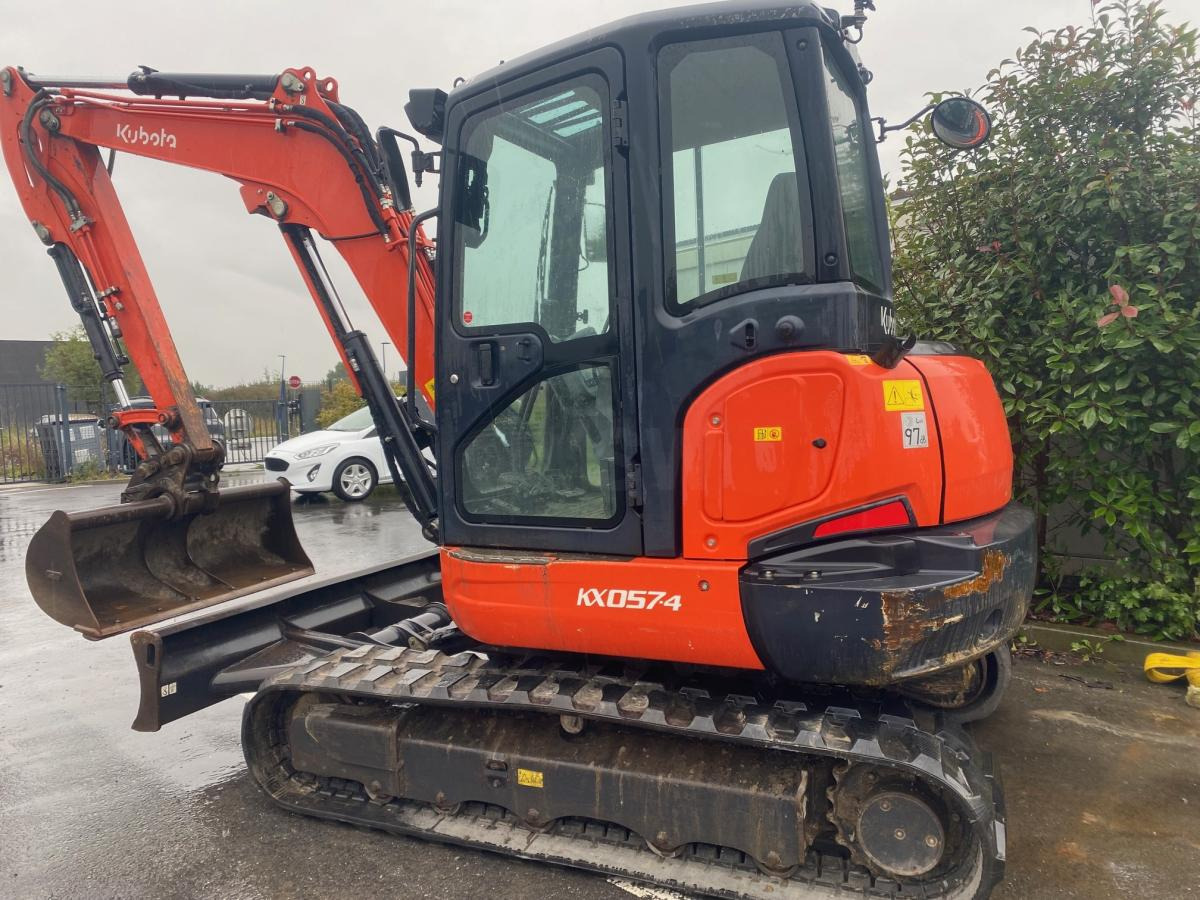 Kubota KX 057-4 - Мини багер: снимка 4 Kubota KX 057-4 - Мини багер: снимка 4