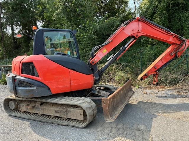 Kubota KX080-4 - Мини багер: снимка 2 Kubota KX080-4 - Мини багер: снимка 2