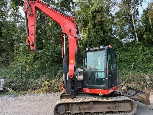 Kubota KX080-4 - Мини багер: снимка 3 Kubota KX080-4 - Мини багер: снимка 3