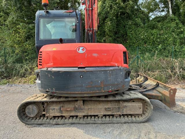 Kubota KX080-4 - Мини багер: снимка 5 Kubota KX080-4 - Мини багер: снимка 5