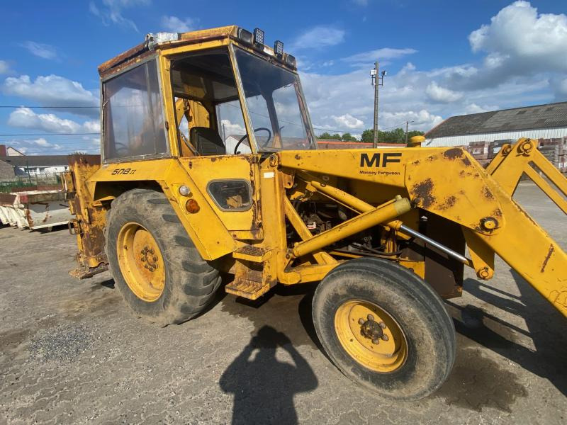 Massey Ferguson MF 500BII - Багер-товарач: снимка 3 Massey Ferguson MF 500BII - Багер-товарач: снимка 3