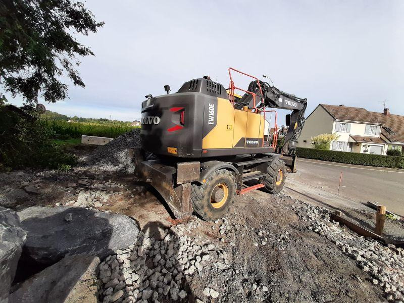 Volvo EW 160E - Колесен багер: снимка 1 Volvo EW 160E - Колесен багер: снимка 1