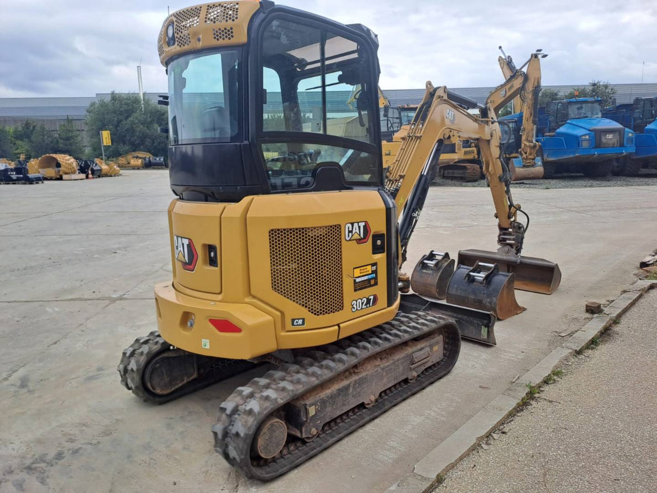 CAT 302.7 - Верижен багер: снимка 3 CAT 302.7 - Верижен багер: снимка 3