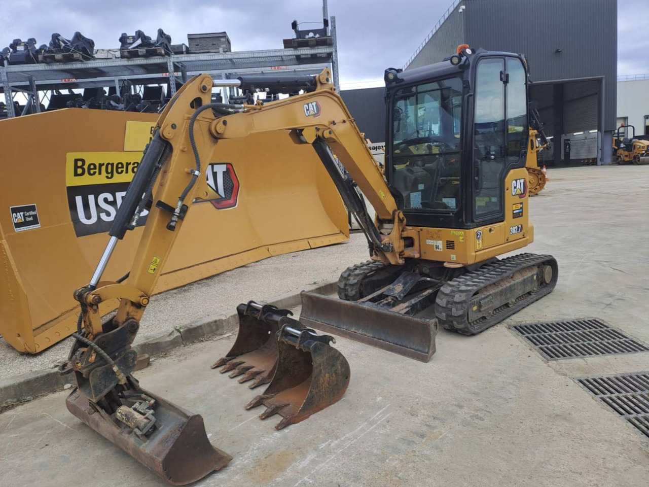 CAT 302.7 - Верижен багер: снимка 1 CAT 302.7 - Верижен багер: снимка 1