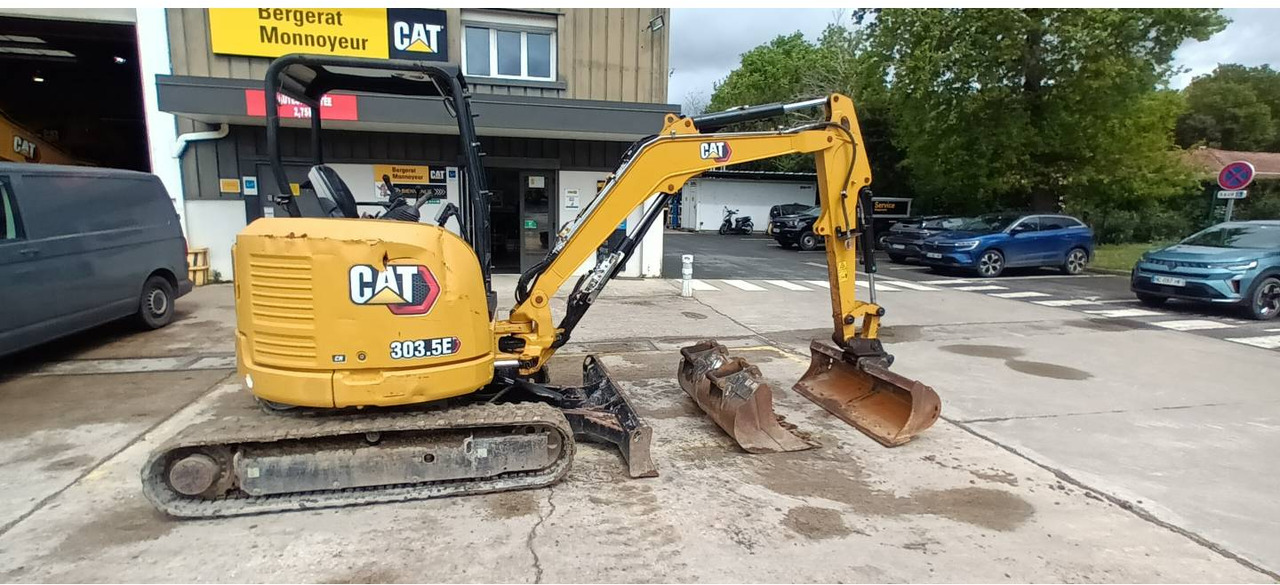 CAT 303.5E CR - Верижен багер: снимка 1 CAT 303.5E CR - Верижен багер: снимка 1