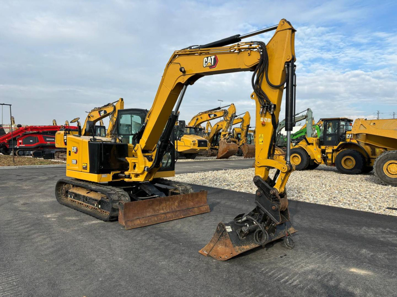 CAT 308 - Верижен багер: снимка 1 CAT 308 - Верижен багер: снимка 1
