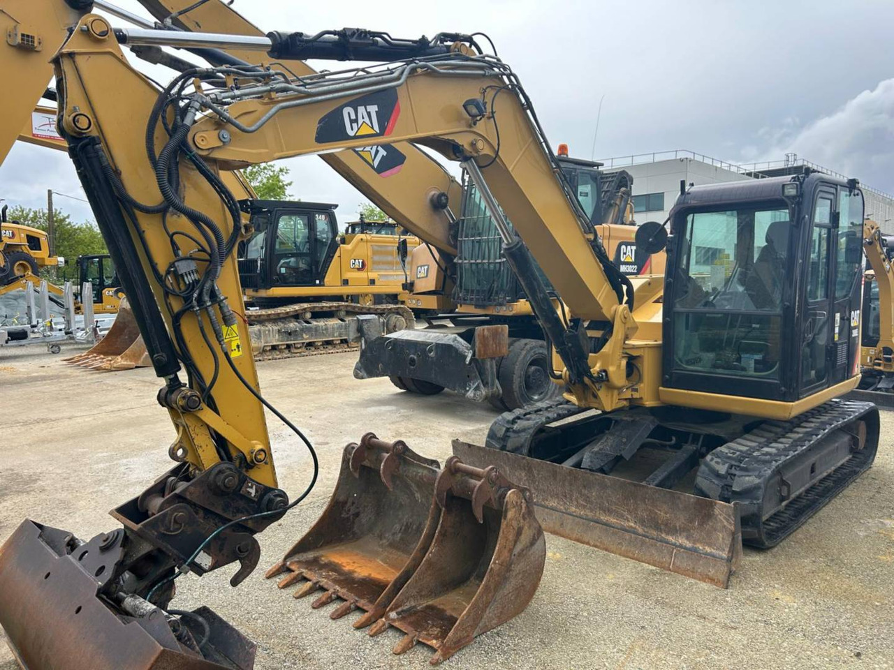 CAT 308E2 CR - Верижен багер: снимка 1 CAT 308E2 CR - Верижен багер: снимка 1