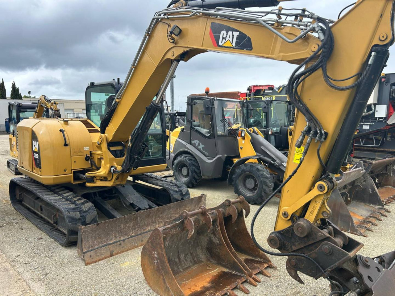 CAT 308E2 CR - Верижен багер: снимка 2 CAT 308E2 CR - Верижен багер: снимка 2