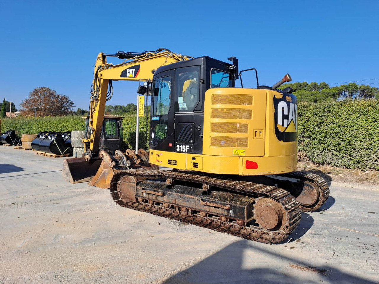 Верижен багер CAT 315F: снимка 1