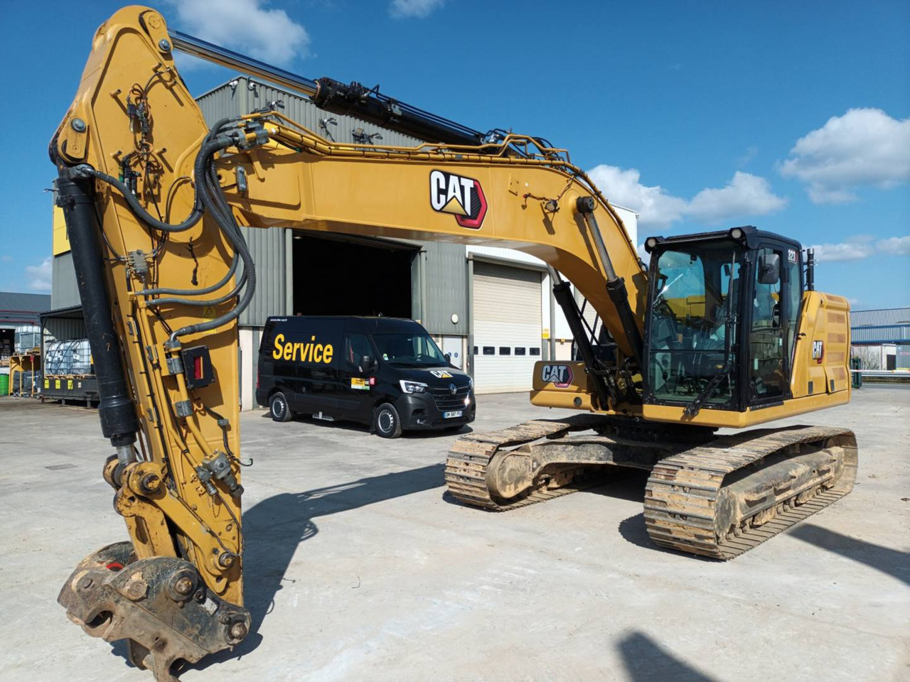 CAT 323 - Верижен багер: снимка 1 CAT 323 - Верижен багер: снимка 1