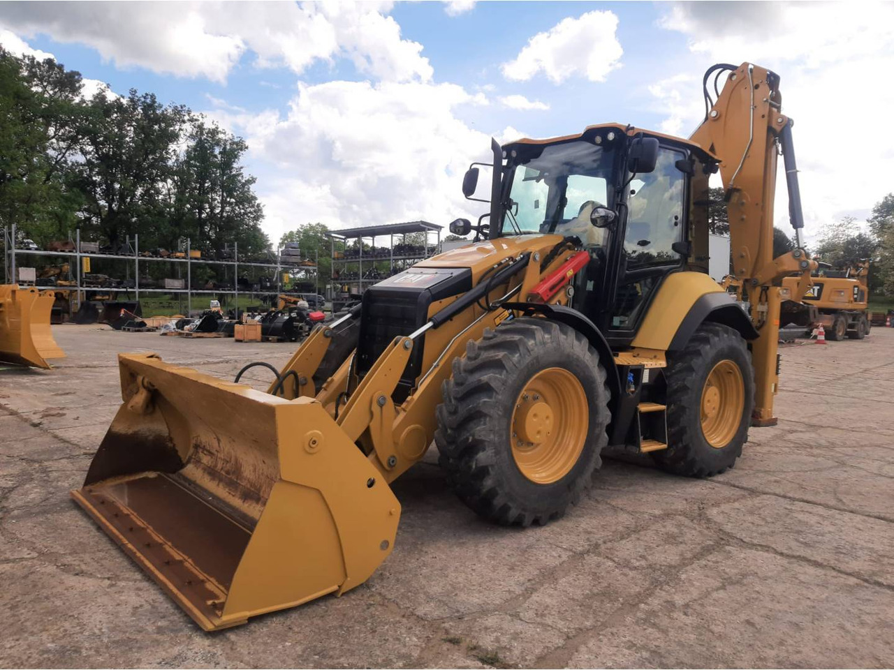 CAT 444 - Багер-товарач: снимка 4 CAT 444 - Багер-товарач: снимка 4