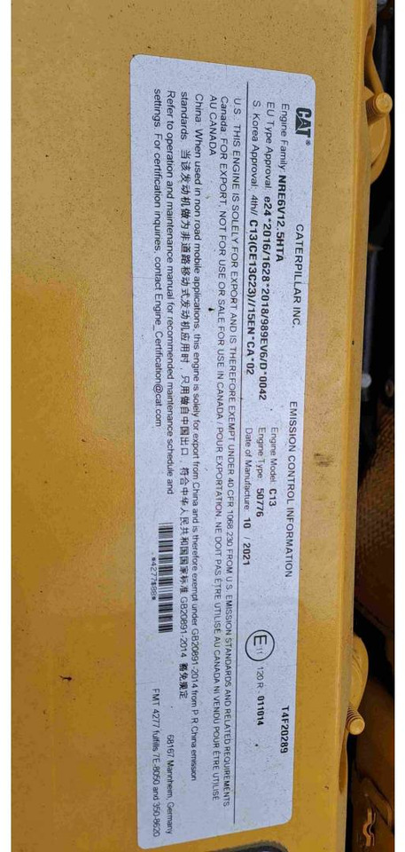 Съчленен самосвал CAT 730: снимка 8