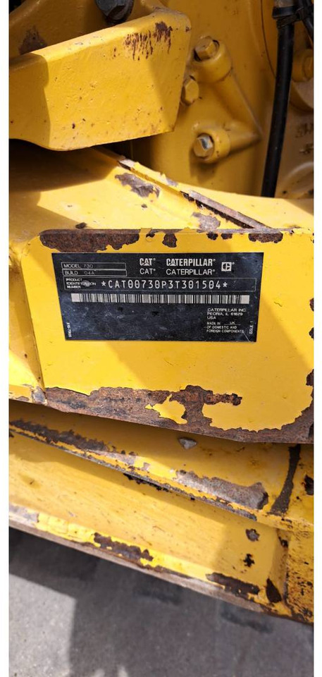 CAT 730 - Съчленен самосвал: снимка 5 CAT 730 - Съчленен самосвал: снимка 5