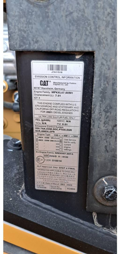 Колесен товарач CAT 962M: снимка 8