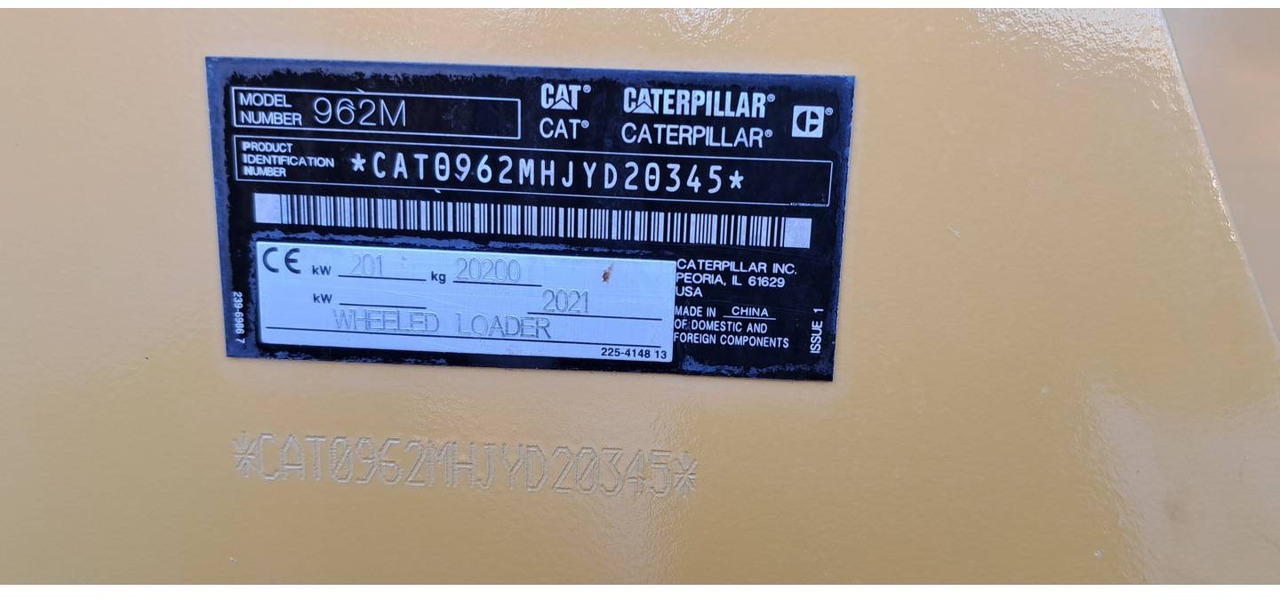 Колесен товарач CAT 962M: снимка 6