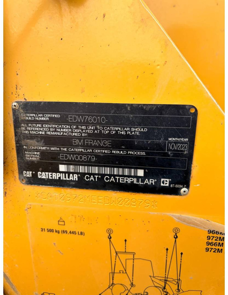 CAT 972 M XE - Колесен товарач: снимка 5 CAT 972 M XE - Колесен товарач: снимка 5