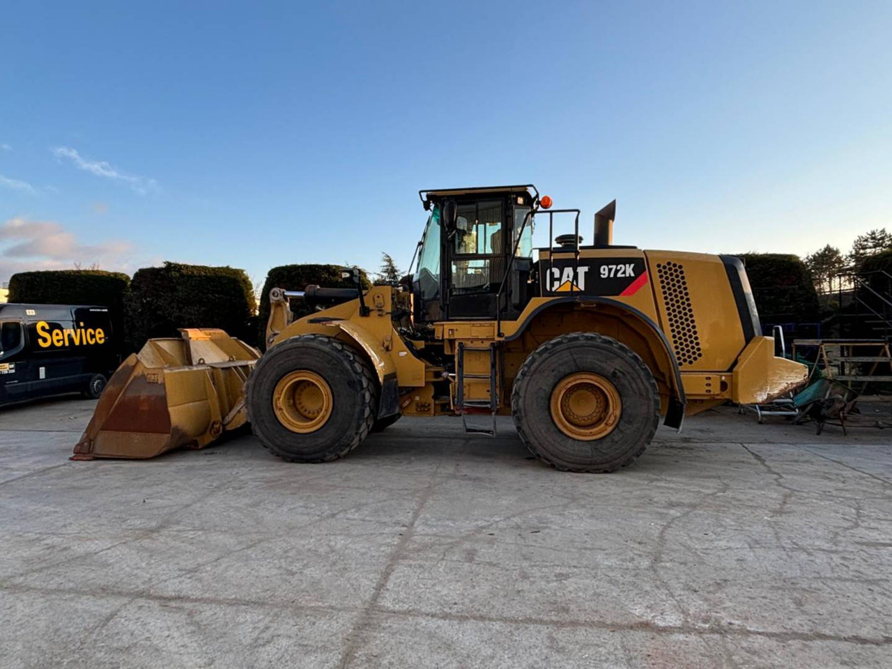Колесен товарач CAT 972K: снимка 9