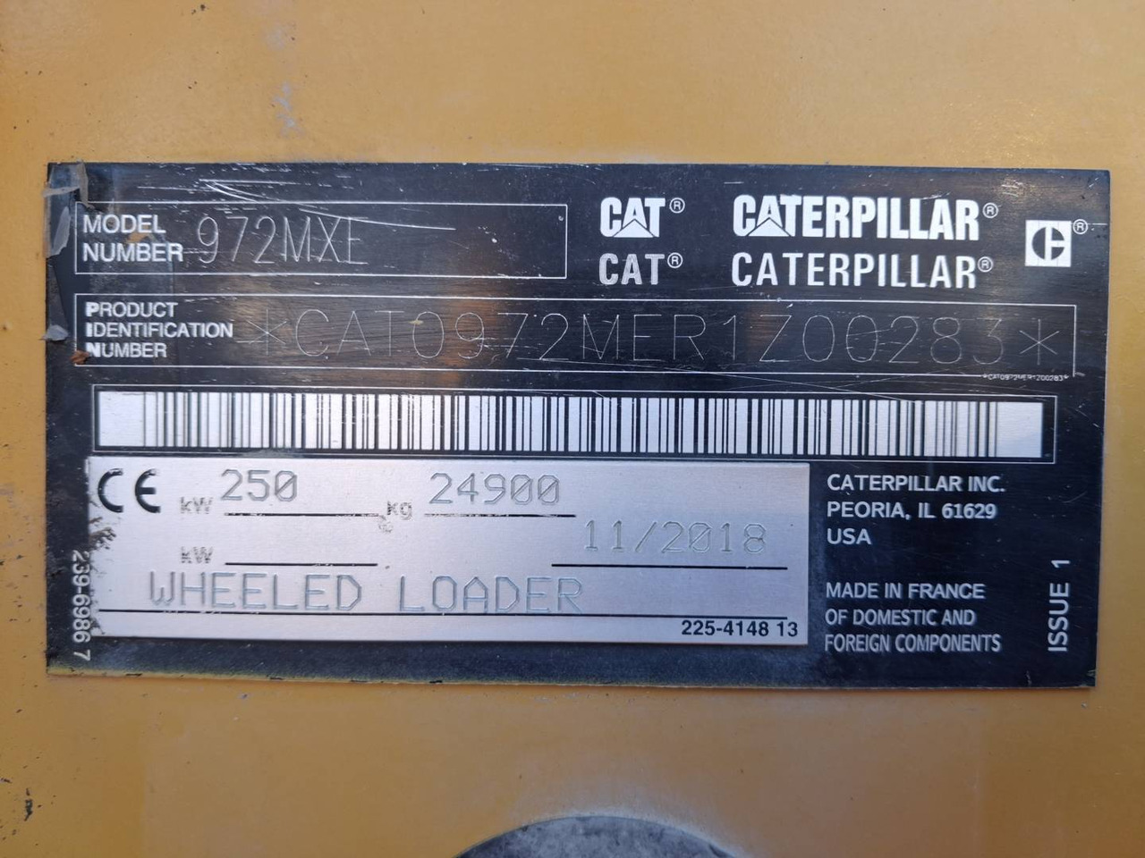 CAT 972M XE - Колесен товарач: снимка 5 CAT 972M XE - Колесен товарач: снимка 5