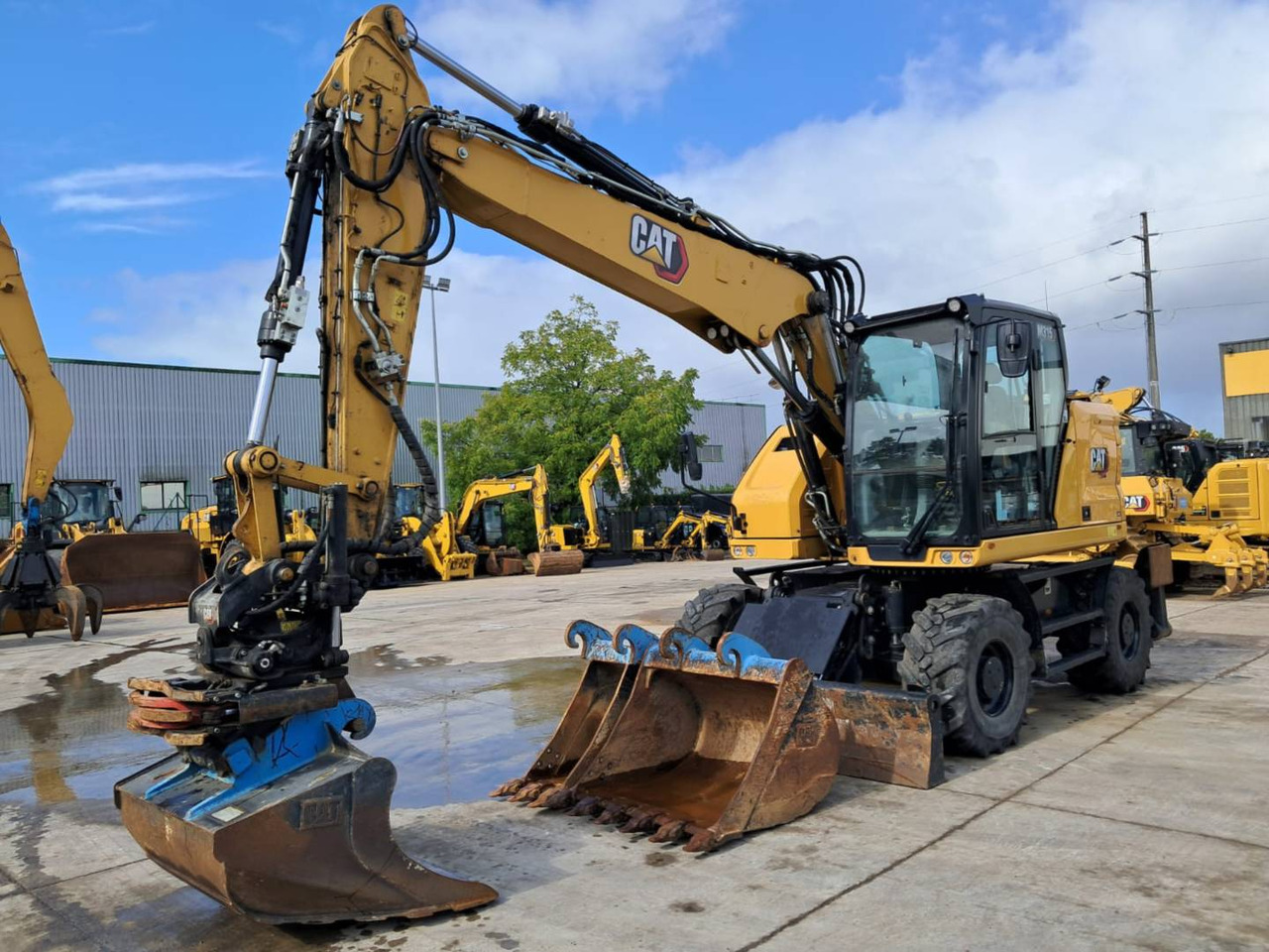 CAT M315 - Колесен багер: снимка 1 CAT M315 - Колесен багер: снимка 1